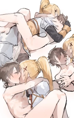 Page 4 of Kazuma x Konosuba girls femdom