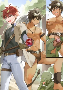 Page 11 of Artist Takk: Kris And Bautel : Trapped In A Goblin Cave Artist