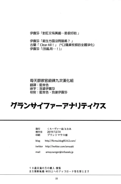 Page 22 of Grandcypher Analytics | 格蘭賽法的的肛交分析