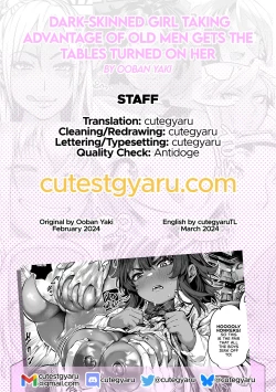 Page 10 of Ojisan wo Omocha ni Shite Kasshoku Musume wa Ojisan no Omocha ni Naru. | Dark-Skinned Girl Taking Advantage of Old Men Gets the Tables Turned On Her