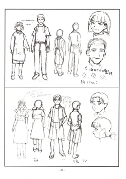 Page 35 of Jun's GXP Okuda Jun Sakuga Nokiroku