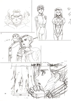 Page 54 of Jun's GXP Okuda Jun Sakuga Nokiroku