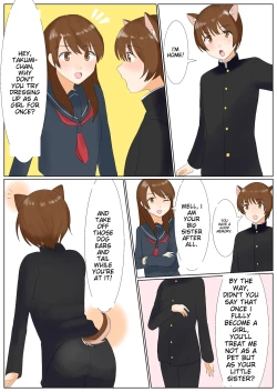 Page 32 of Inu ni Naritakunai nara, Onnanoko ni Naru shika Nai yo ne? Onii-chan ichigoreader