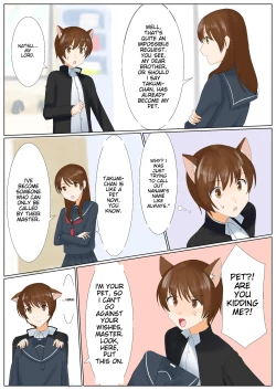 Page 5 of Inu ni Naritakunai nara, Onnanoko ni Naru shika Nai yo ne? Onii-chan ichigoreader