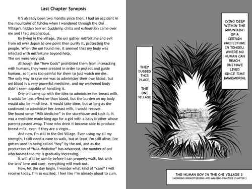 Download The Human Boy in the Oni Village 2 - Morning Breast Feeding and Walking Practice Chapter