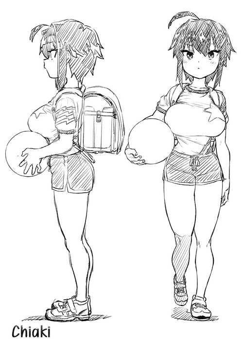 Download Chiaki-chan Rakugaki