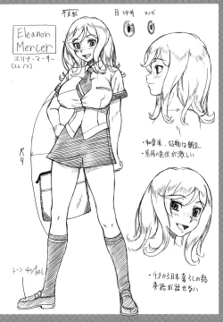 Page 2 of Honey Blonde Toranoana Gentei Shousasshi Mini Settei Shiryoushuu