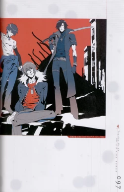 Page 98 of Togainu no chi -  Official Visual Fan Book