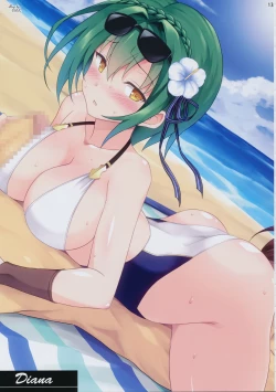 Page 12 of Millennium Vacation Moritan & Yasaka Minato Illust Shuu