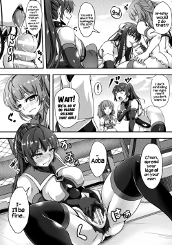 Page 7 of 2D Comic Magazine Futanarikko no Tanetsuke Press de Kyousei Haramase! Vol. 2 | Futanari girls forcefully impregnating others with a mating press! Vol. 2