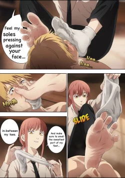 Page 10 of CHAINSAWMAN - Deal With Footfetish Devil