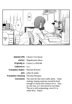 Page 23 of I Know You Know