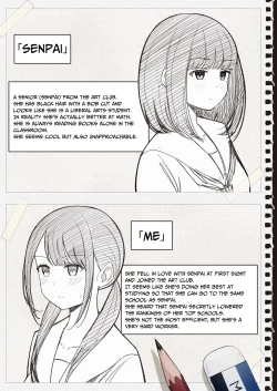 Page 2 of "Senpai" and "me"