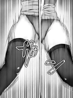 Page 8 of A female ninja is cut in two without mercy