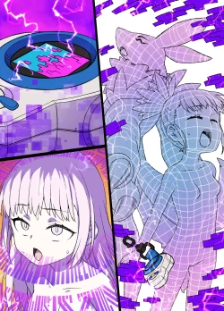 Page 9 of デジモン洗脳 牧野留姫＆レナモン 6P ※悪堕ち＆モンスター娘化