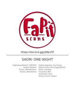Page 31 of SAORI ONE-NIGHT