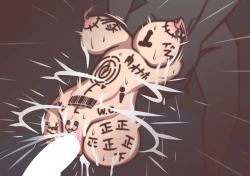 Page 56 of Shokugyou: Daruma Kowareta Nikuana Archive