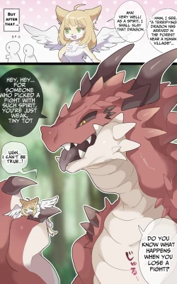 Page 1 of Evil Dragon VORE