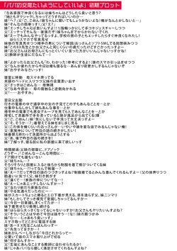 Page 234 of Papa no shitai youni shite iiyo + Chinko Rental Daisakusen after + Character Hyou + Shitagaki Shuu