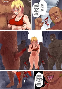 Page 23 of Haiboku Heroine Boko Rape|  Defeated Heroine Beaten and Raped