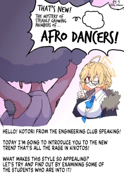 Page 1 of That's New! The Mystery of Steadily Growing Numbers of Afro Dancers!