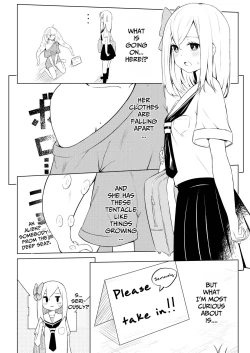 Page 3 of Syokusyu Syouzyo Hiro I Masi Ta. | I Picked Up A Tentacle Girl.