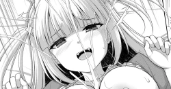 Page 1 of Chikubizeme Paizuri o Youkyuu shiteru Bleu Le Mantilla-san