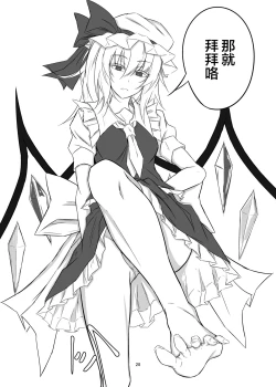 Page 28 of Koumakan de Daiji na Tokoro o Kerareru Hon