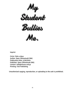 Page 28 of I Am Being Bullied By My Student