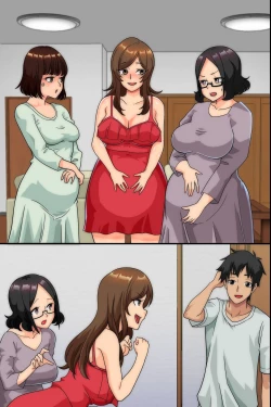 Page 12 of 妊娠は近親でという法ができたので、母と妹と叔母が毎日俺のち〇ぽを狙ってくる