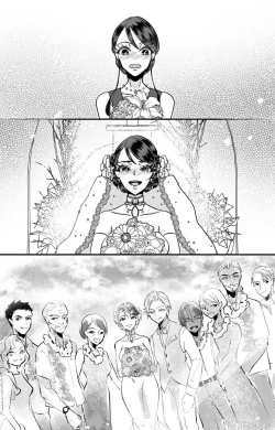 Page 303 of Kare no Namida ni Nurasarete Nana9 end