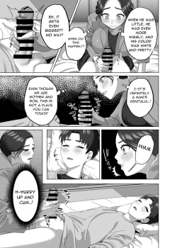 Page 14 of Musuko no Asadachi ni Doki Doki Shichau OkaaA mother gets excited about her son's morning erection