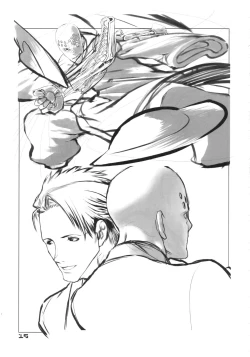 Page 18 of BACK YARD EXIBITIONIST VAMPIRDZHIJA VJEDOGONIA & KIKOKUGAI DRAFTING SKETCHES