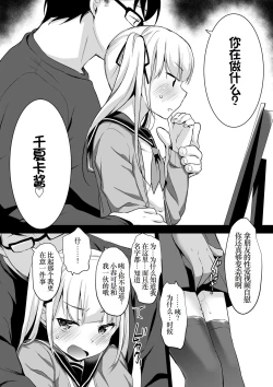 Page 9 of Rachirare Shoujo wa, Manga no Naka de __. Chinatsu Hen