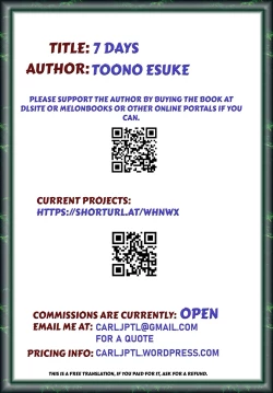 Page 25 of 7days by Toono Esuke