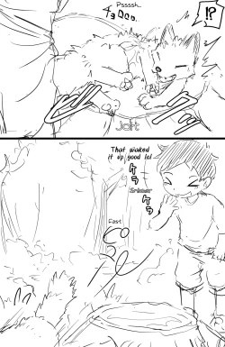 Page 3 of catfox22 / funiyua - A human boy becomes small and gets fucked by a male fox + extras