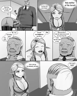 Page 12 of Yousei Tokushuu Shichou no Himitsu | Fairy Feature: The Mayor's secret