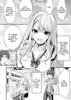 Page 3 of SNS de Deatta no wa Gyaru-ka shita Imouto Deshita