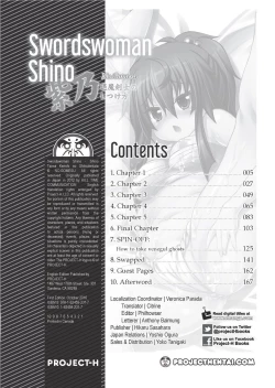 Page 168 of Shino Taima Kenshi no Shitsukekata | Swordswoman Shino