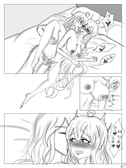 Page 69 of 【鲸博纯爱】斯卡蒂与博士の酒后小故事（明日方舟同人H·啥都会点的屑吉良著）