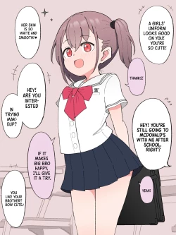 Page 46 of How The Little Brother Who Turned Into A Girl Became His Big Brother's Girlfriend