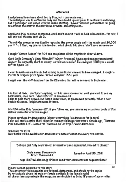 Page 12 of Joshidai nama zenshin kōsoku naizō kakuchō kyōsei zetchō | College girl fully restrained internal organs expanded forced to climax