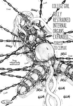 Page 1 of Joshidai nama zenshin kōsoku naizō kakuchō kyōsei zetchō | College girl fully restrained internal organs expanded forced to climax