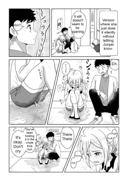 Page 18 of Otoile Gaman Dekinakute Naiteru Aochan is very cute.