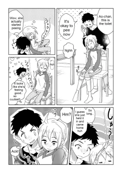 Page 26 of Otoile Gaman Dekinakute Naiteru Aochan is very cute.