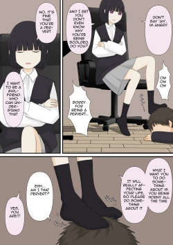 Page 24 of girlfriend who likes to torture with her feet _1 | Ashizeme Kanojo _1