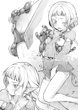 Page 30 of Mesugaki Elf ga Ero Slime ni Moteasobareru hon | Elf Girl Gets Toyed With By An Erotic Slime