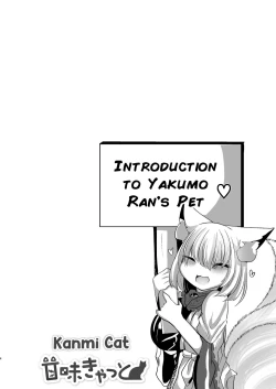 Page 4 of Yakumo Ran ga Seishori Pet to Tawamureru Hon