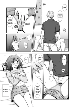 Page 19 of "Sex no Benkyou Shiyokka?" Kareshi ga Iru no ni Itoko kara Shojo wo Ubaware Zecchou Shidou 14