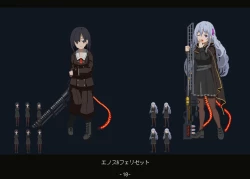 Page 11 of Marfusha Sentinel Girls ArtBook